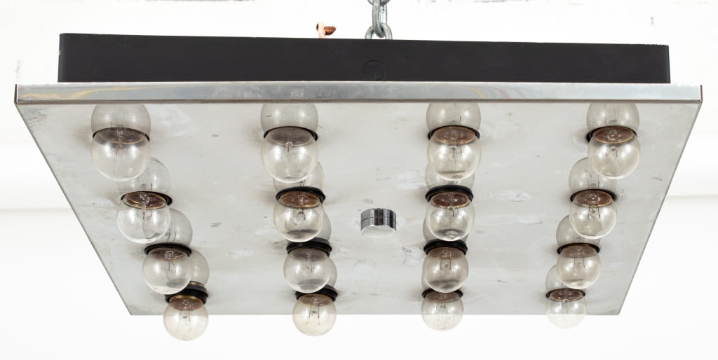 Lightolier Square Flush Mount Ceiling Fixture (1 of 5)