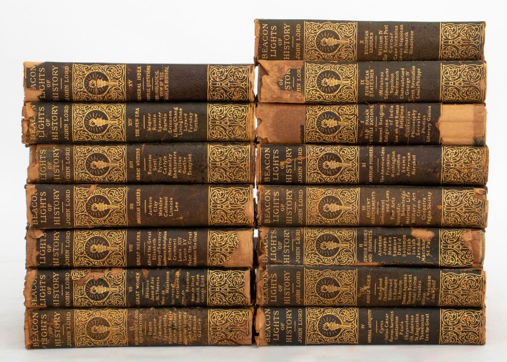 John Lord "Beacon Lights of History", 15 Vols. (1 of 6)