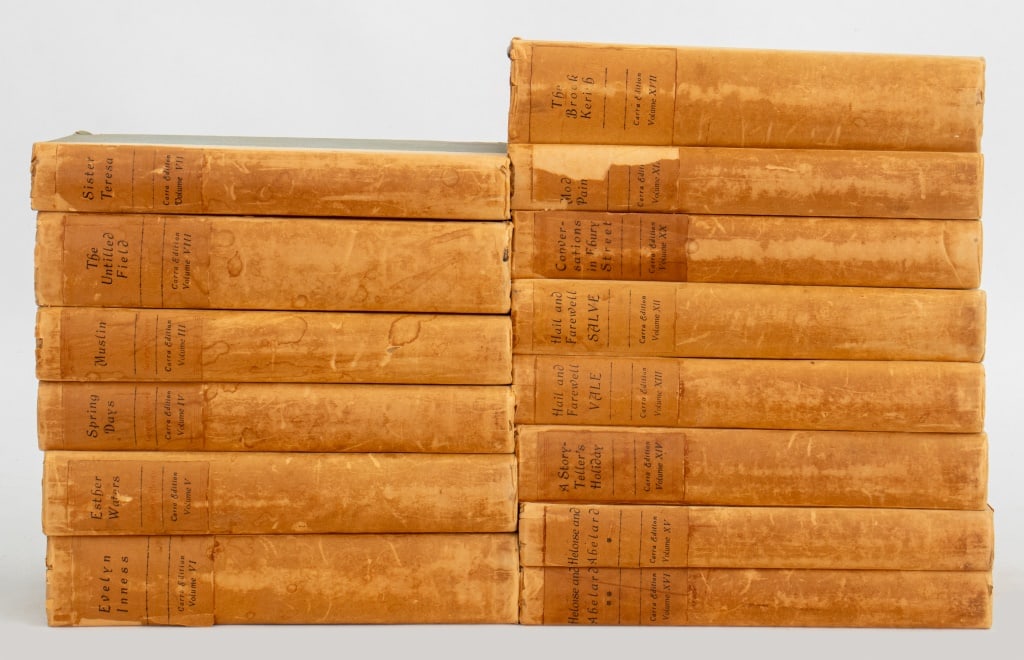 Collected Works of George Moore, 1922, 14 Volumes (1 of 6)