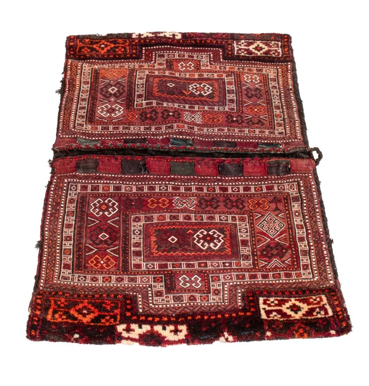 Tekke Turkmen Khorjin Saddle Bag, 4' x 3' (1 of 15)