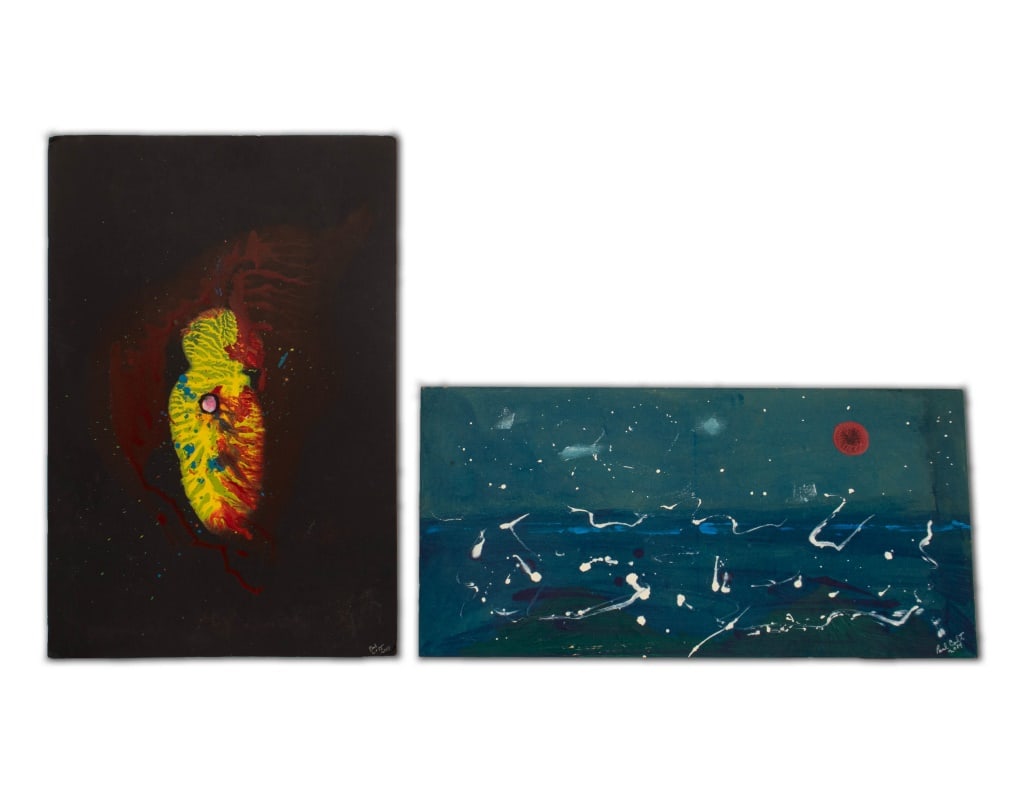 Paul Colt Abstract Compositions Acrylic, 2 (1 of 14)