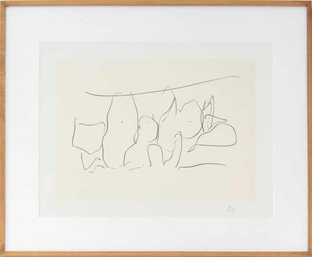 Robert Motherwell "Mexico City..." Lithograph