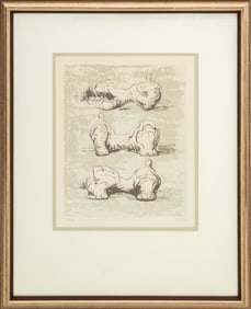 Henry Moore Three Reclining Figures Lithograph