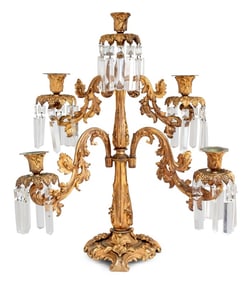Napoleon III Ormolu 5-Branch Candelabrum