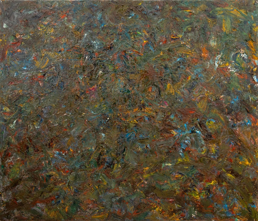 Andy Miller Abstract Composition Oil on Canvas (1 of 7)