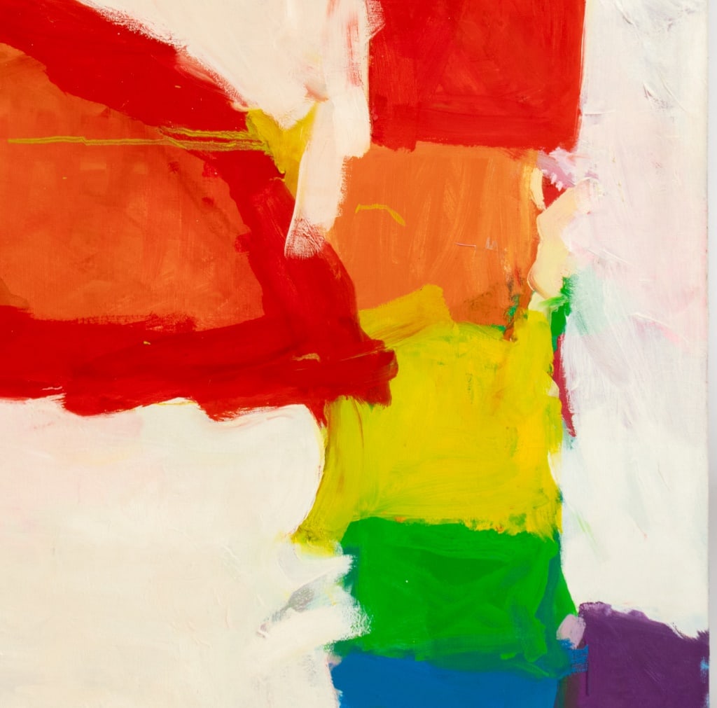 Domenick Capobianco Geometric Oil on Canvas (1 of 3)