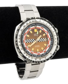 Maty Besancon World Time Stainless Steel Watch