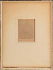 Pablo Picasso "Le Saltimbanque au Repos" Drypoint