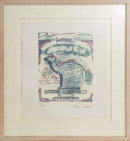 Larry Rivers "Camel" Lithograph in Colors, 1980