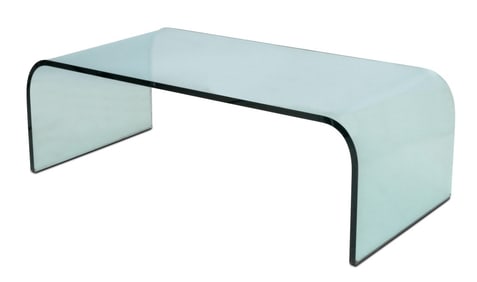 Angelo Cortesi x Fiam Glass Waterfall Coffee Table