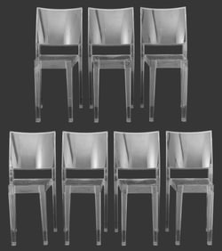 Philippe Starck for Kartell "La Marie" Chairs, 7