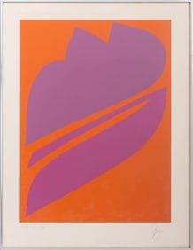 Jack Youngerman "Changes No. 8" Screenprint, 1970