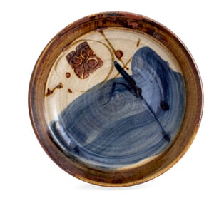 John Parker Glick Glazed Stoneware Charger