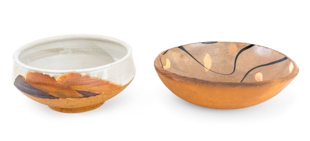 Douglass Rankin, Etc. Glazed Ceramic Vessels, 2