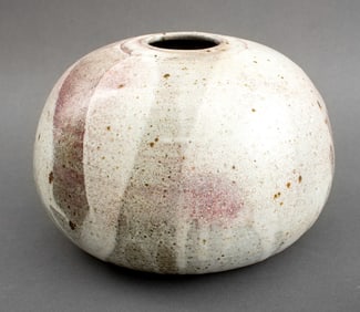 Ben Kypridakis Glazed Stoneware Globular Vase