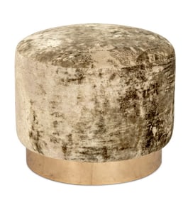 Mid-Century Modern Style Pouf Ottoman