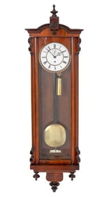 Viennese Walnut Single Weight Regulator