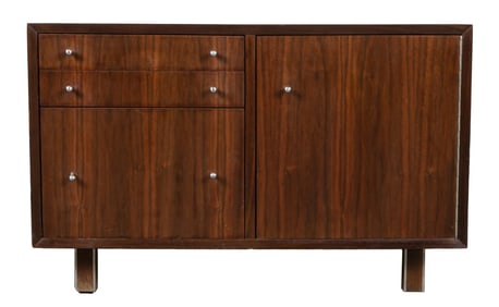 George Nelson Style Rosewood Cabinet