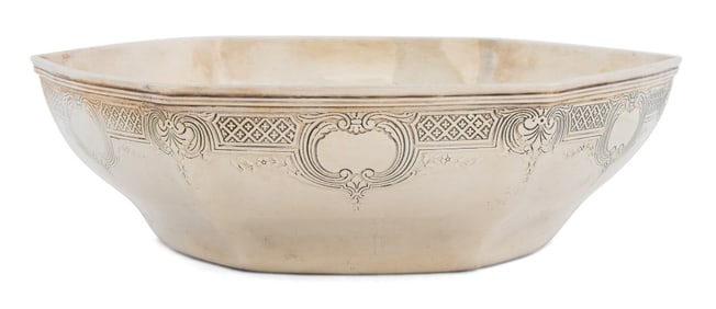 Tiffany & Co. Makers Sterling Hexagonal Bowl