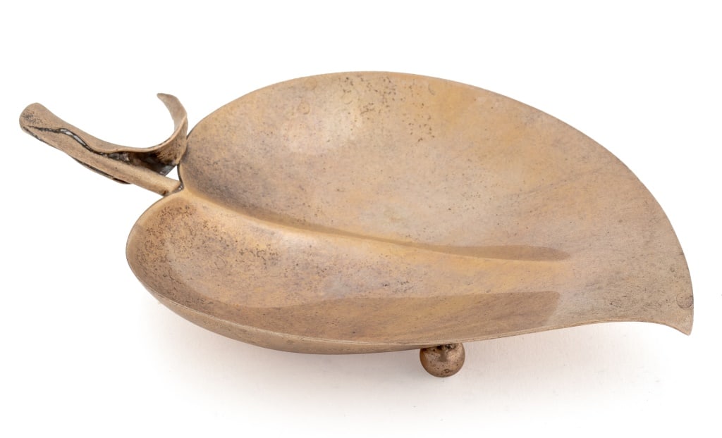 Tiffany & Co. Makers Sterling Silver Leaf Dish (1 of 11)