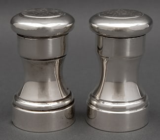 Tiffany & Co. Makers Sterling Silver Shaker Set, 2