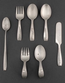 Tiffany & Co. Sterling Children's Utensils, 7