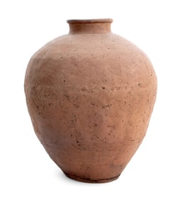 Japanese Shigaraki Stoneware Pottery Floor Vase