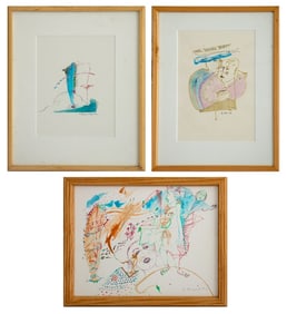Eva Bouzard-Hui Mixed Media on Paper, 3