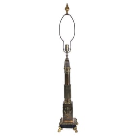 Grand Tour Style Bronze Table Lamp