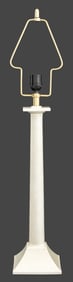 Garrison Rousseau Parchment Covered Columnar Lamp