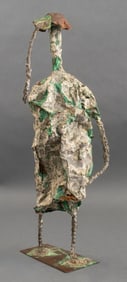 Alberto Giacometti Style Standing Man Bronze