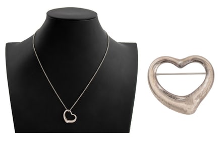 Peretti Tiffany & Co. Sterling Silver Jewelry Set
