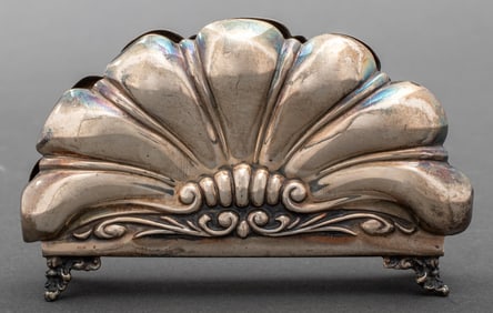 Sterling Silver Shell Correspondence Rack