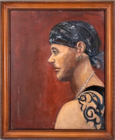Penny Purpura "Rios" Oil on Canvas