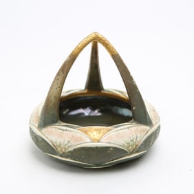 Ernst Wahliss Austrian Art Nouveau Porcelain Bowl