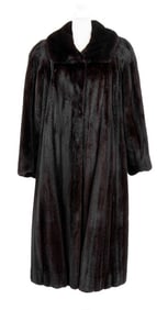 Georgeou Furs Mink Fur Coat