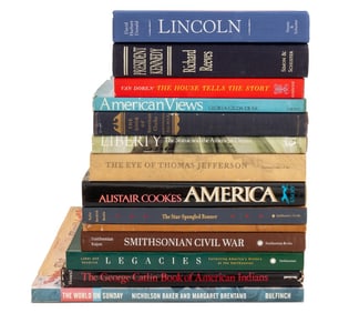 Books on American Art, Politics, and History, 14