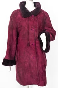 Christia by Hana K Shearling Coat