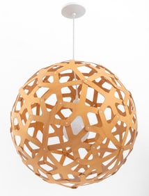 David Trubridge "Coral" Bamboo Pendant Lamp