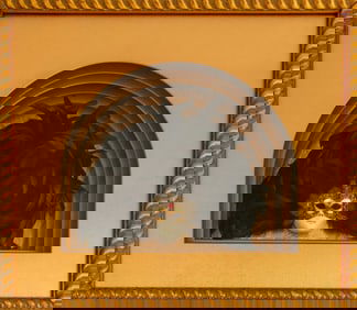 Venetian Ceramic Black Feather Mask
