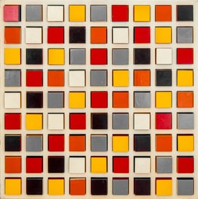 Domenick Capobianco "Grid + Blocks" Sculpture