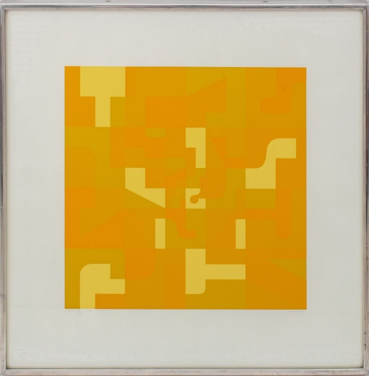 Norman Ives "BA-2" Serigraph in Colors, 1970 (1 of 7)