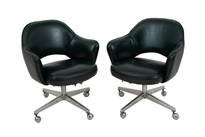 Eero Saarinen for Knoll Executive Office Chairs, 2