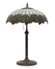 Bigelow Kennard & Co. Style Cherry Table Lamp