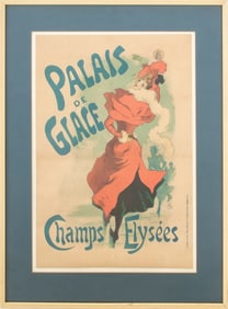 Jules Cheret "Palais de Glace Champ Elysees" Litho