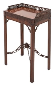 George III Mahogany Lamp Table