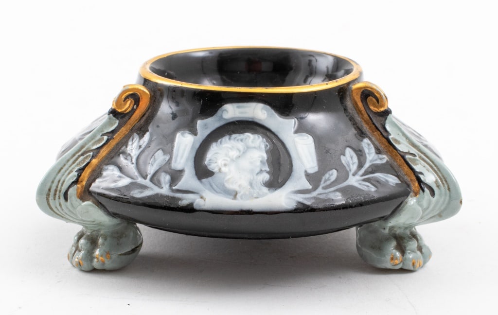 Mintons Attr. Pate-sur-Pate Salt Cellar (1 of 8)