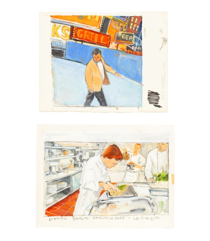 Michael Paraskevas Acrylic on Paper, 2 (1 of 12)