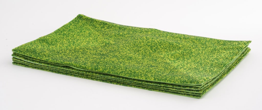 Kim Seybert Silk & Green Glass Beaded Placemats, 6 (1 of 5)
