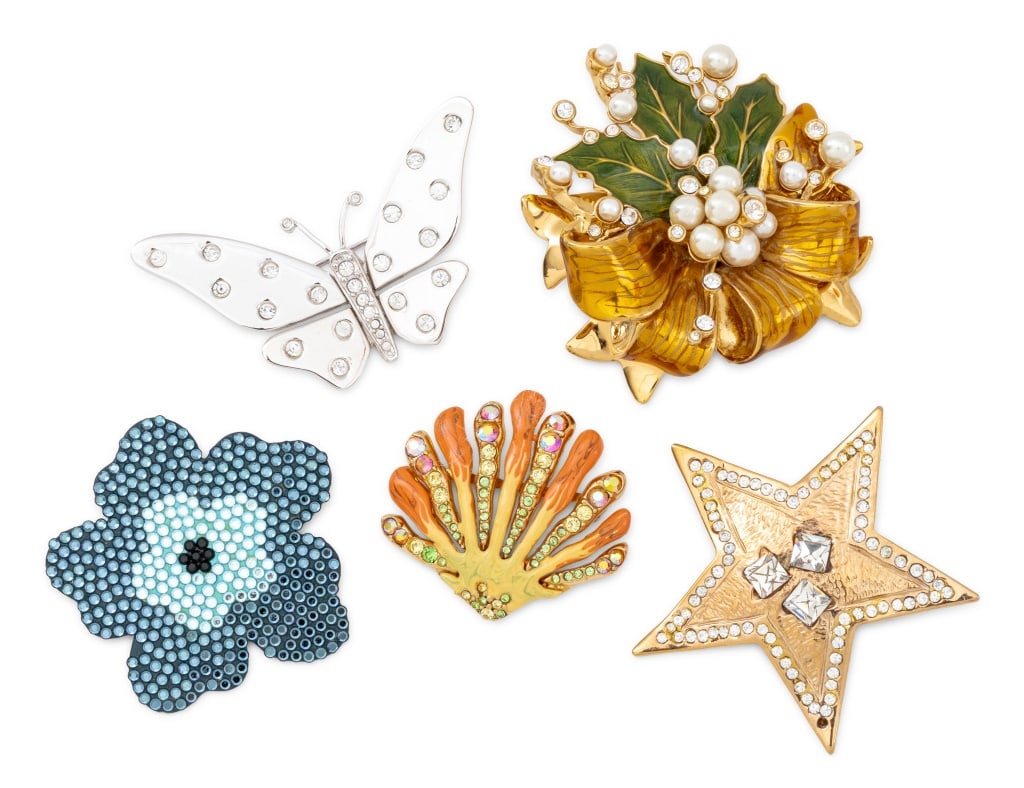 Saint John, Etc. Costume Jewelry Brooches, 5 (1 of 12)